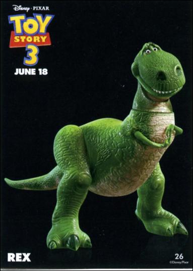 Toy Story 3 (Promo) card 26 Rex