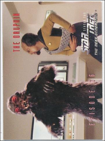 Star Trek: The Next Generation - The Episode Collection Season Two (Base Set) card 164 The Dauphin, Episode 36B