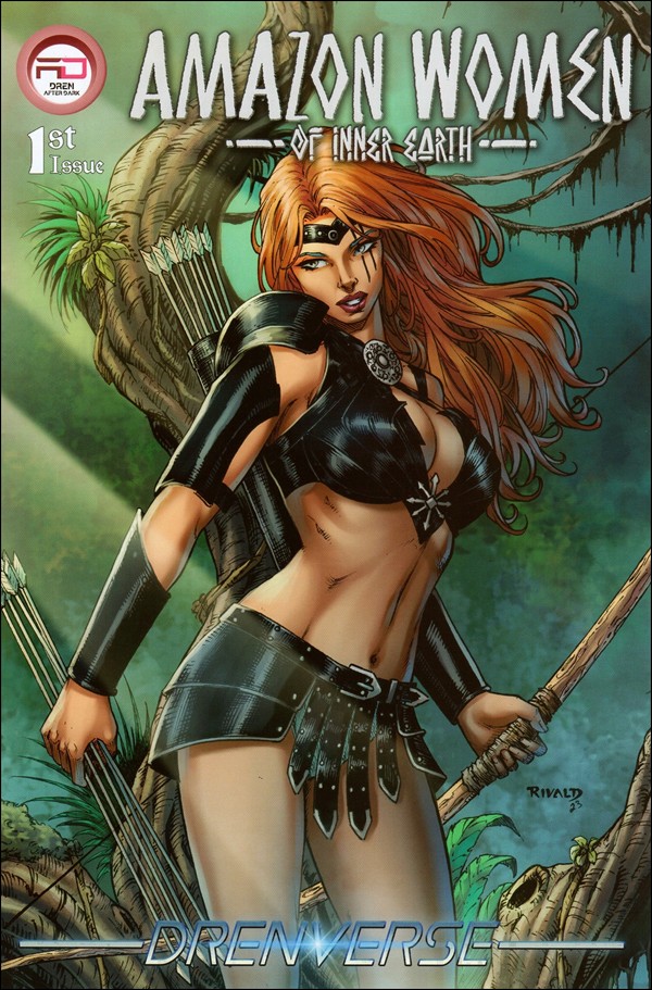 Amazon Women of Inner Earth issue 1 Rivald Paiva Cover