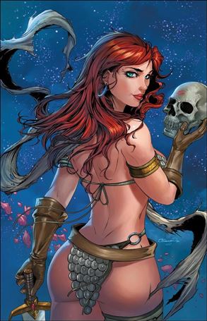 Red Sonja Valentine's Special issue 2021-K Collette Turner Devil Dogs Excl Cover