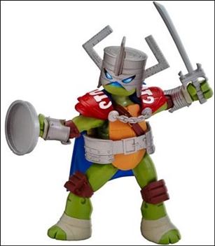 Teenage Mutant Ninja Turtles (2012) figure 44-B Leo the Knight (Loose)