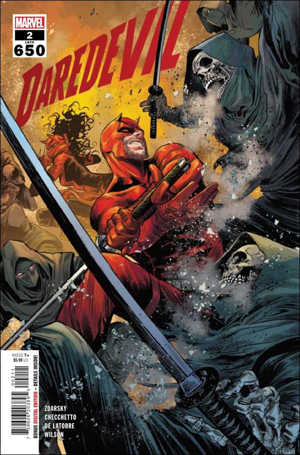Daredevil (2022) issue 2 Marco Checchetto Cover
