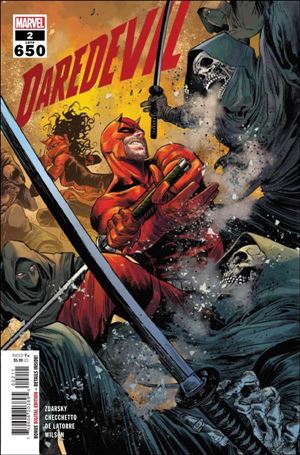 Daredevil (2022) issue 2 Marco Checchetto Cover