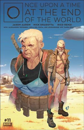 Once Upon a Time at the End of the World issue 11 Ariel Olivetti Cover