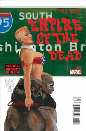 George Romero's Empire of the Dead: Act One issue 4 Alex Maleev Cover