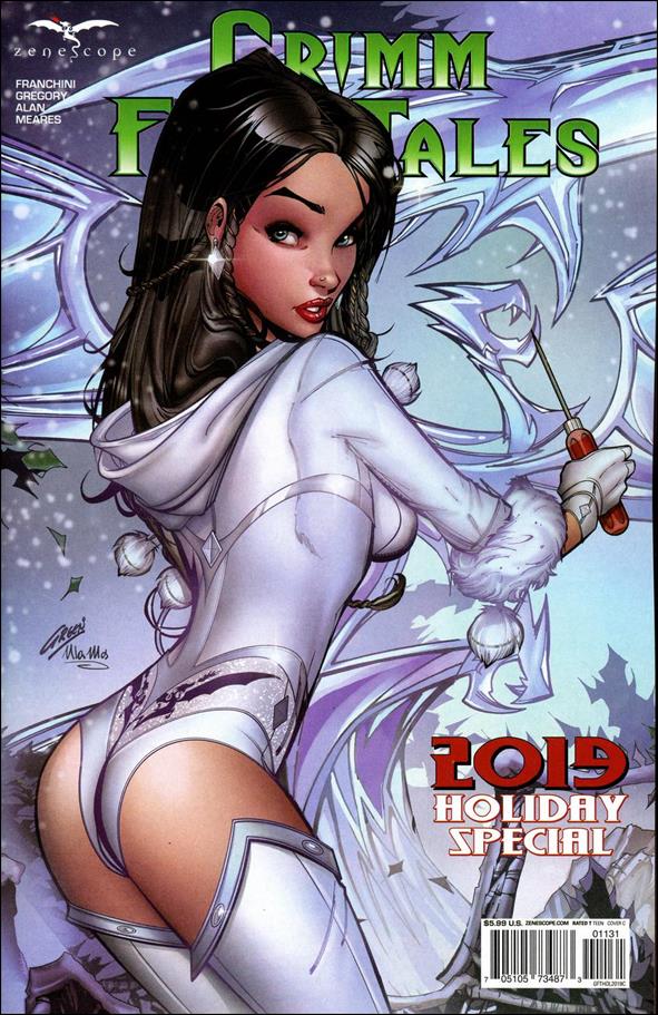 Grimm Fairy Tales Holiday Special issue 2019-C Paul Green Cover