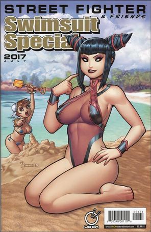 Street Fighter & Friends 2017 Swimsuit Special issue 1-C Ryan Kinnaird Cover