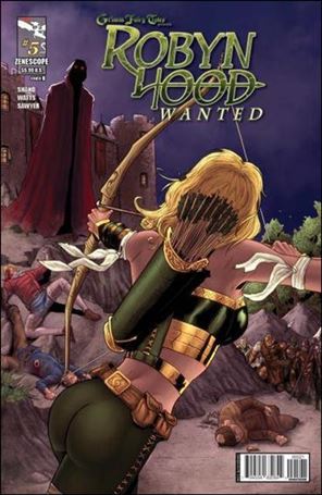 Grimm Fairy Tales Presents Robyn Hood: Wanted issue 5-B Larry Watts Cover