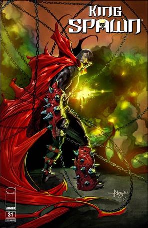 King Spawn issue 31 Javier Fernández Cover