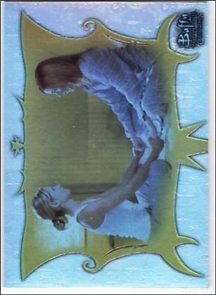 Buffy the Vampire Slayer: Connections (Parallel Foil Base Set) card BC-32 Willow + Buffy: Central Connection