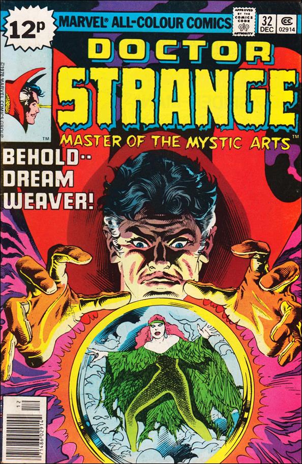 Doctor Strange (1974) issue 32-B UK Price Cover