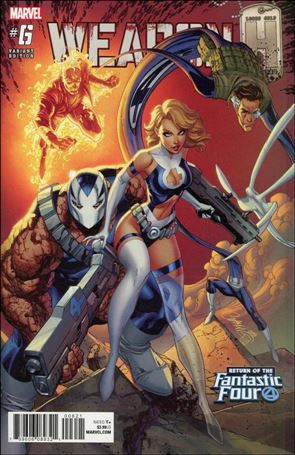 Weapon H issue 6-B J. S. Campbell Return of the Fantastic Four Cover