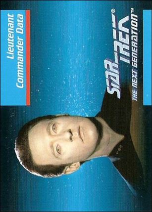 Star Trek: The Next Generation - Inaugural Edition (Base Set) card 6 Lieutenant Commander Data