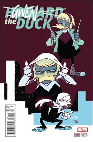 Howard the Duck (2015) issue 4-C Jason Latour Gwen the Duck Cover