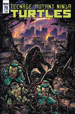Teenage Mutant Ninja Turtles (2011) issue 79-B Kevin Eastman Cover