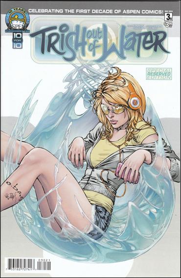 Trish Out of Water issue 3-B e.Bas Special Reserved Edition Cover