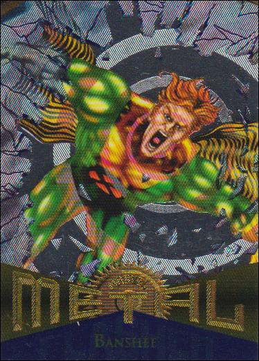 Marvel Metal (Parallel Flasher Set) card 84 Banshee