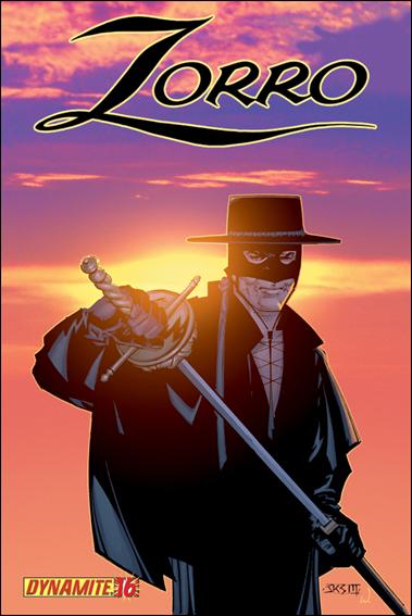 Zorro (2008) issue 16-B John K. Snyder III Cover