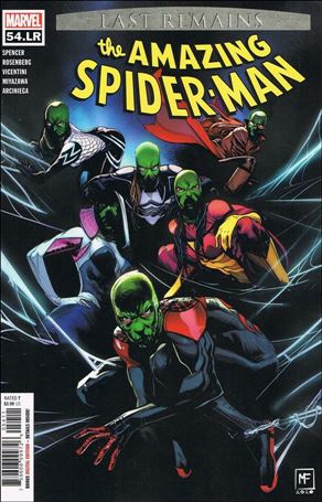 Amazing Spider-Man (2018) issue 54.LR Marcelo Ferreira Cover