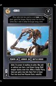 Star Wars: Theed Palace Limited (Base Set) card 14 OOM-9