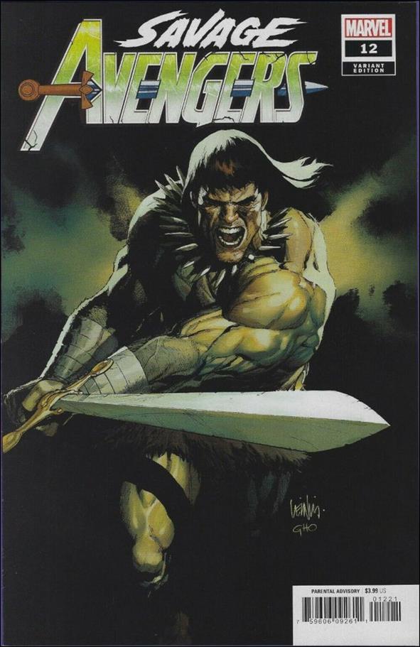 Savage Avengers (2019) issue 12-D Leinil Francis Yu Head Cover
