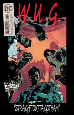DCeased: War of the Undead Gods issue 6-B Jeff Spokes Homage Cardstock Cover