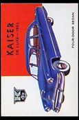 World on Wheels (Base Set) card 140 Kaiser De Luxe 1953