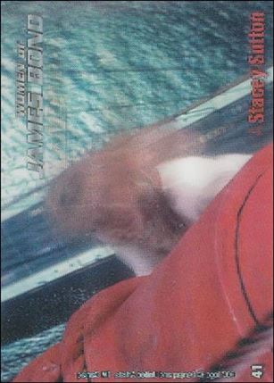 Women of James Bond in Motion (Base Set) card 41 A View To A Kill - Stacey Sutton