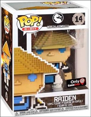 POP! 8-Bit figure 14 Raiden GameStop Exclusive