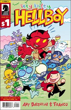 Itty Bitty Hellboy issue 1-B 1 For $1 Cover