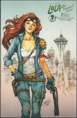 Lola XOXO: Wasteland Madam issue 1-F Siya Oum Emerald City Comicon Cover 1/200