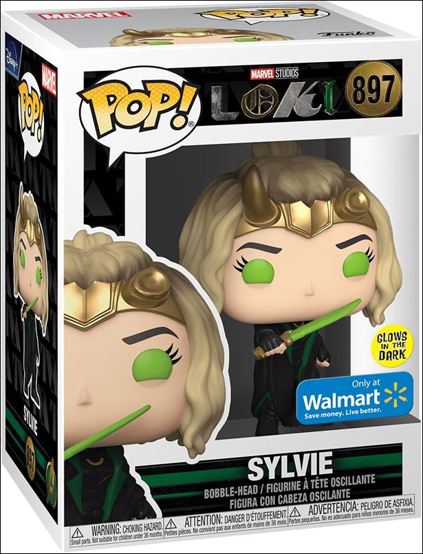 POP! Marvel figure 897-B Sylvie (GITD) Walmart Exclusive