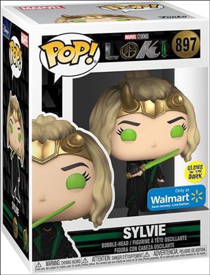 POP! Marvel figure 897-B Sylvie (GITD) Walmart Exclusive