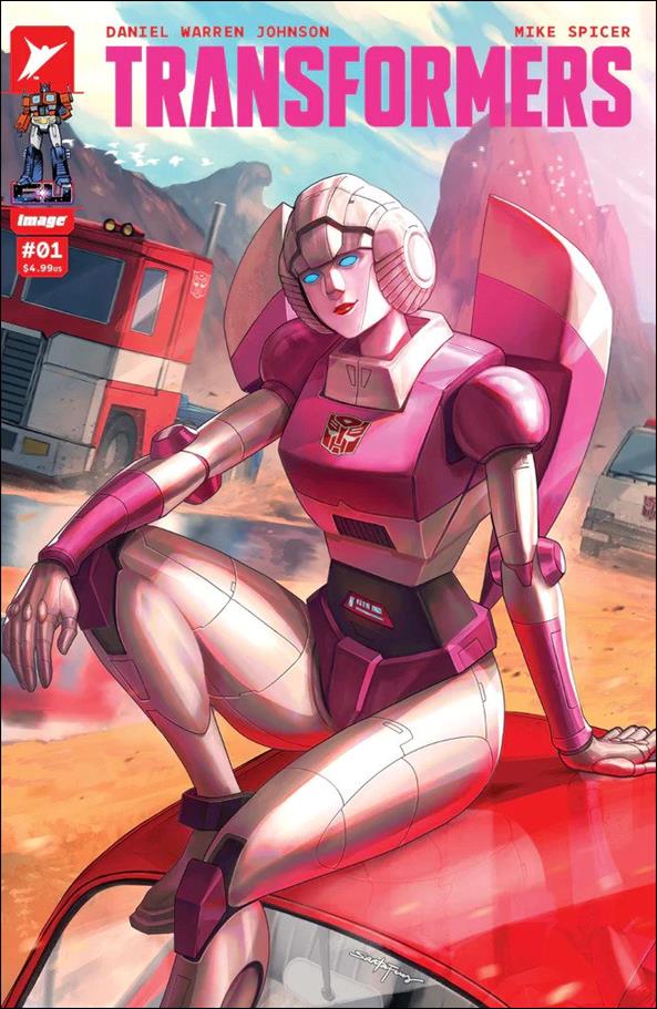 Transformers (2023) issue 1-S Santa Fung Retailer Exclusive Cover 1/1000