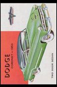 World on Wheels (Base Set) card 81 Dodge Coronet 1953
