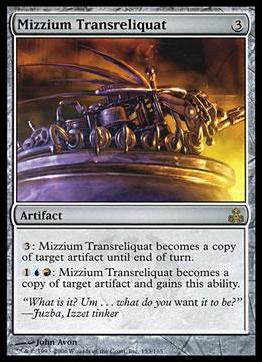 Magic the Gathering: Guildpact (Base Set) card 153 Mizzium Transreliquat