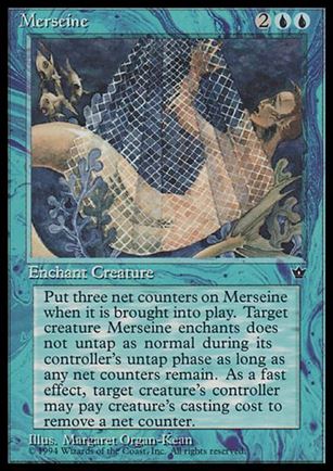 Magic the Gathering: Fallen Empires (Base Set) card 23-B Merseine