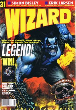 Wizard: The Guide to Comics issue 31-B Glenn Fabry Lobo Cover