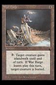Magic the Gathering: The Dark (Base Set) card 115 War Barge
