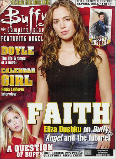 Buffy the Vampire Slayer Magazine issue 24-B Faith Cover