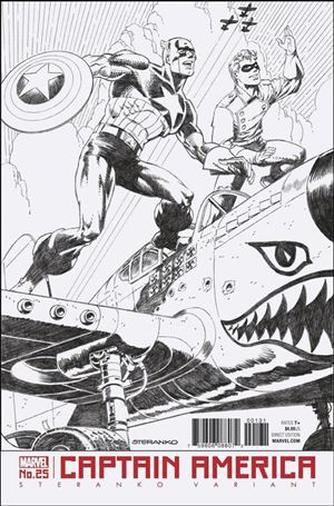 Captain America: Sam Wilson issue 25-B Jim Steranko Cover