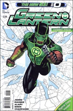 Green Lantern (2011) issue 0-C Unbagged Glass Cover Combo Pack