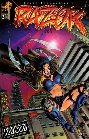 Razor (1996) issue 3-B Regular Cover