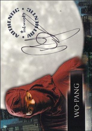Angel: Season Four (Autograph Subset) card A30 Roger Yuan as Wo-Pang