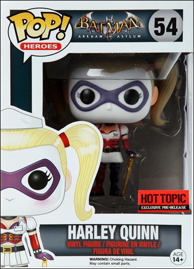POP! Heroes figure 54 Harley Quinn Hot Topic Pre-Release