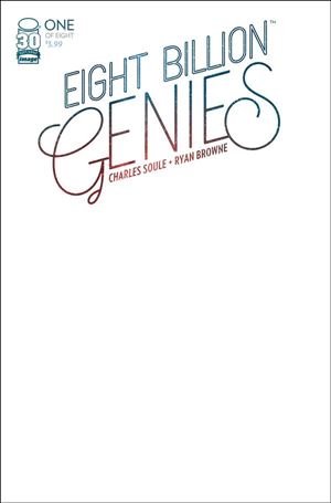 Eight Billion Genies issue 1-G Blank/Sketch Cover