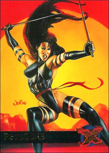 1995 Fleer Ultra X-Men (Base Set) card 38 Psylocke