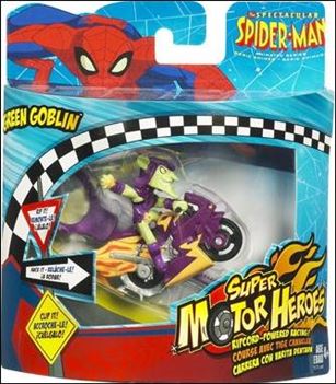 Spectacular Spider-Man (Animated) Super Motor Heroes figure 1 Green Goblin
