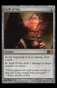 Magic the Gathering: 2013 Core Set (Base Set) card 217 Staff of Nin