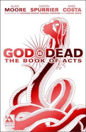 God is Dead: The Book of Acts issue Alpha-K White Leather Ruby Red Cover 1/200